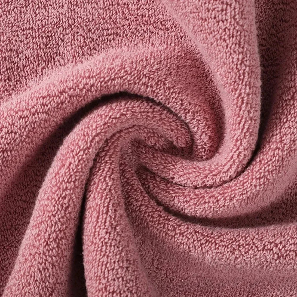 Cotton bath towels for the bathroom -