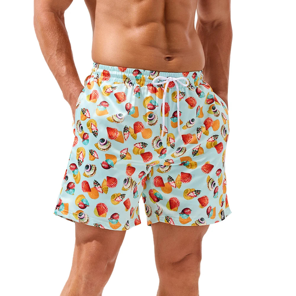 Beach Shorts with Side Pockets