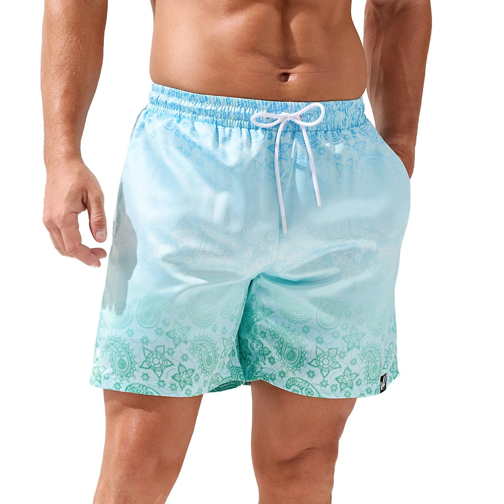 Beach Shorts with Side Pockets