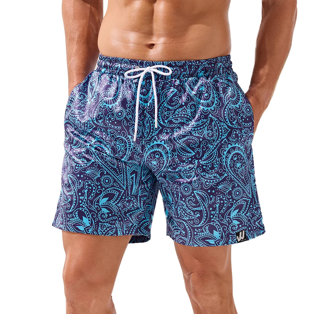 Beach Shorts with Side Pockets