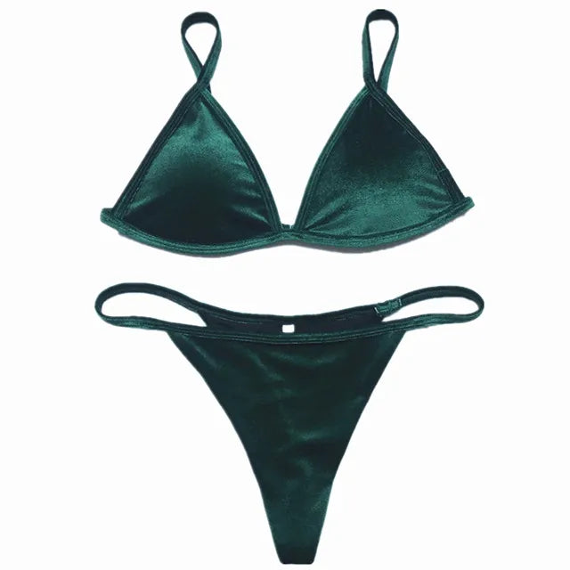 Cikini Velvet Swimwear Women