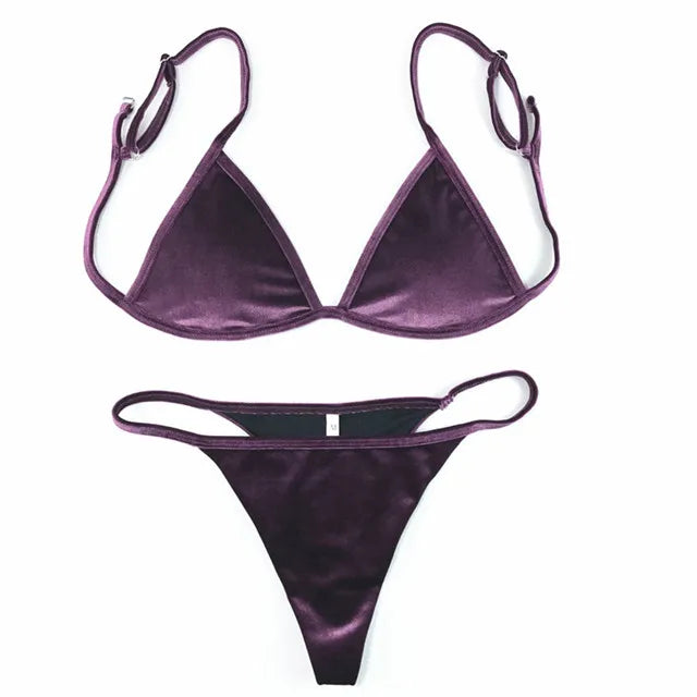 Cikini Velvet Swimwear Women
