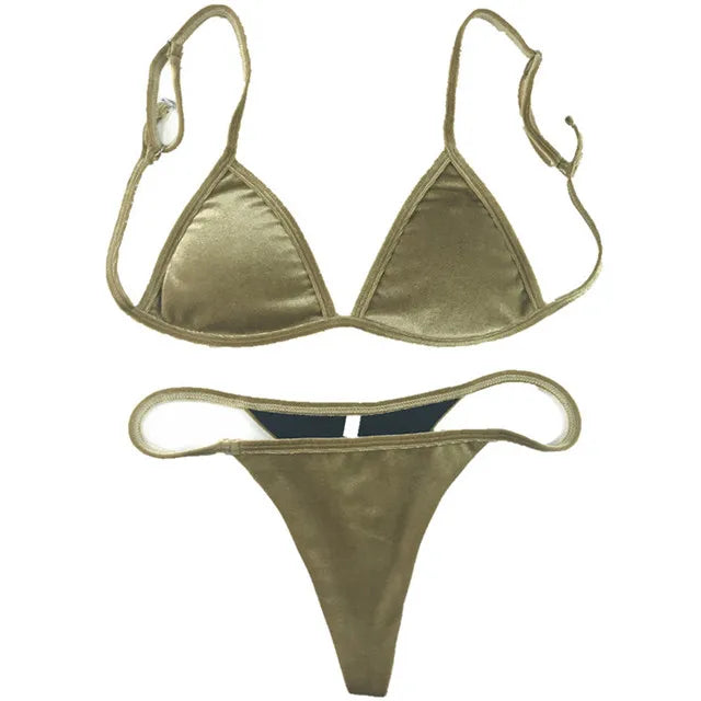 Cikini Velvet Swimwear Women