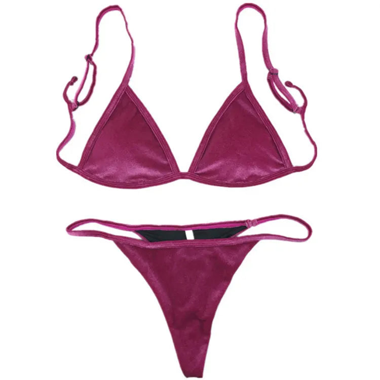 Cikini Velvet Swimwear Women