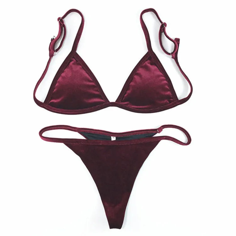 Cikini Velvet Swimwear Women
