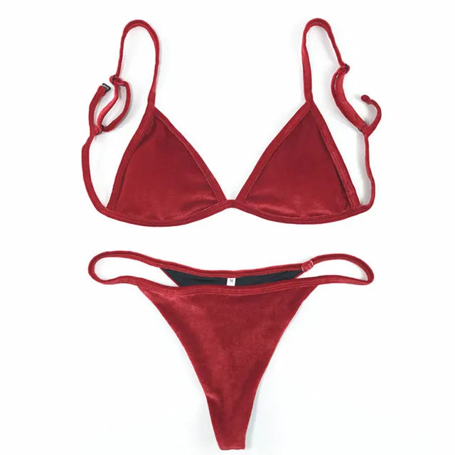 Cikini Velvet Swimwear Women
