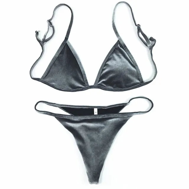 Cikini Velvet Swimwear Women