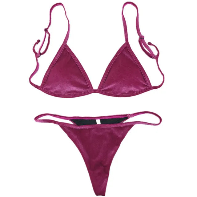 Cikini Velvet Swimwear Women