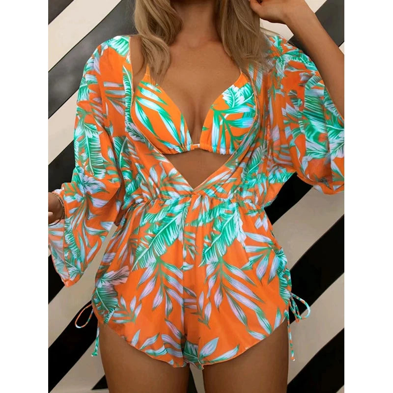 3 Set Bikini New Summer Women Sexy Bikini