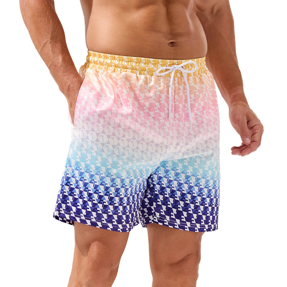 Beach Shorts with Side Pockets