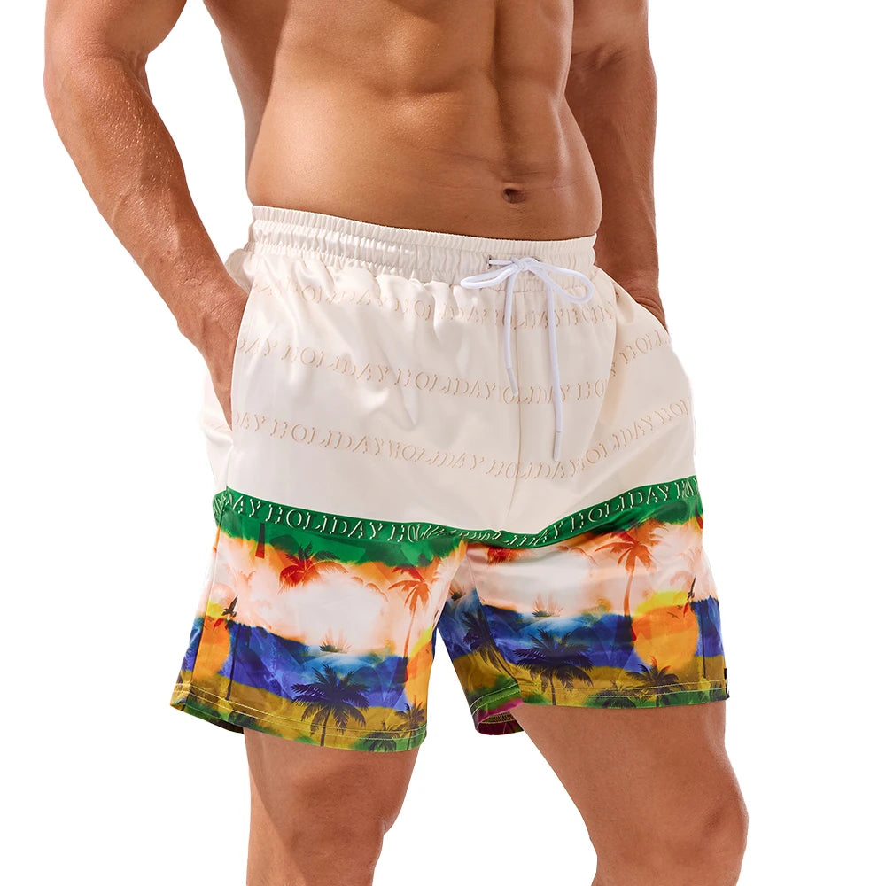 Beach Shorts with Side Pockets