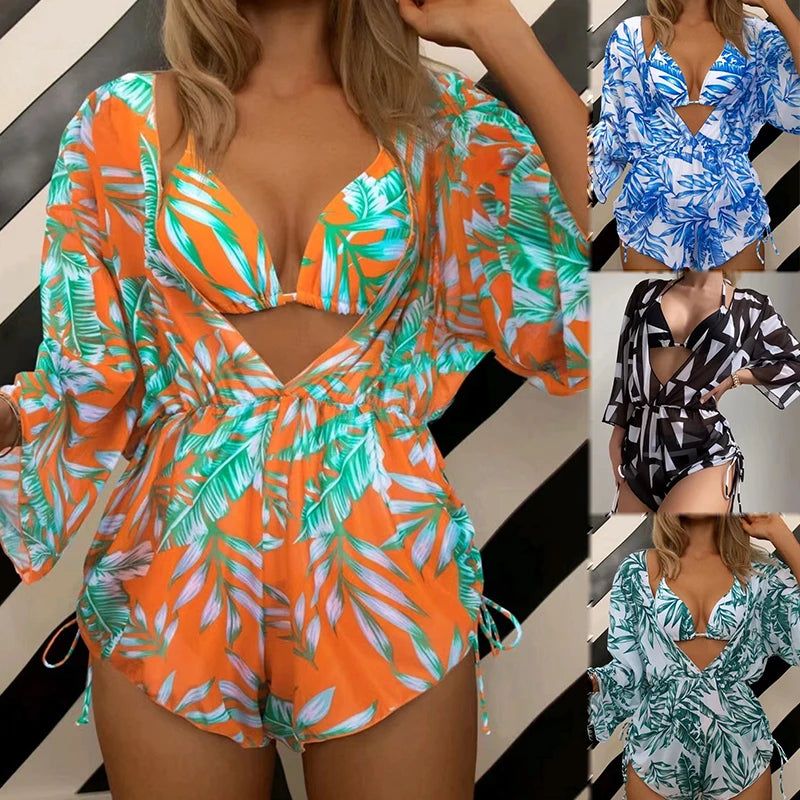 3 Set Bikini New Summer Women Sexy Bikini
