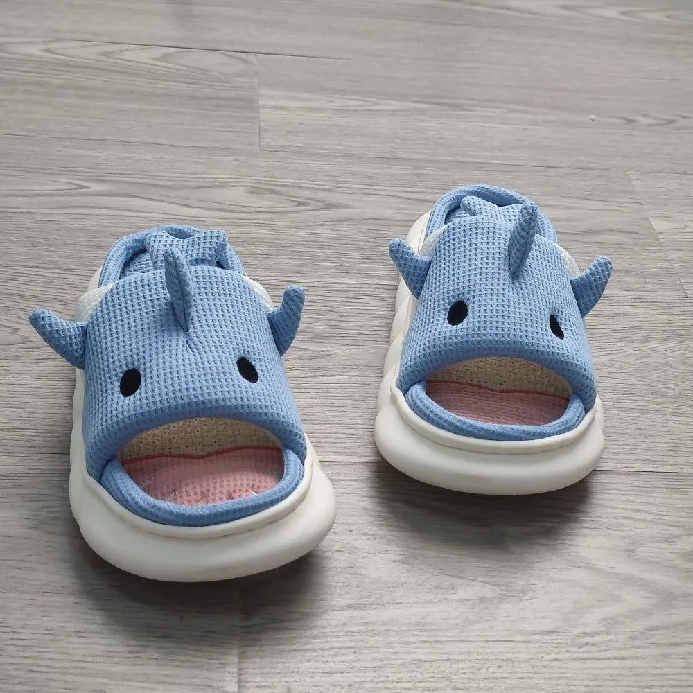 Sharks Slipper Shark Plush Slippers