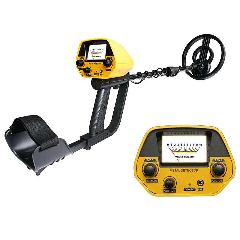 MD5090 Metal Detector Lightweight Treasure Hunting Gold Finder Detection