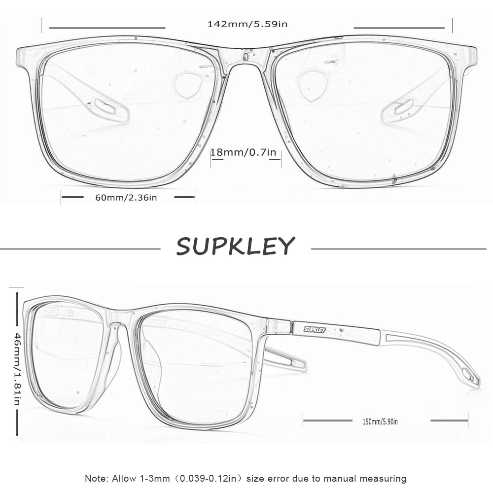 SUPKLEY Sports Sunglasses for Men Women