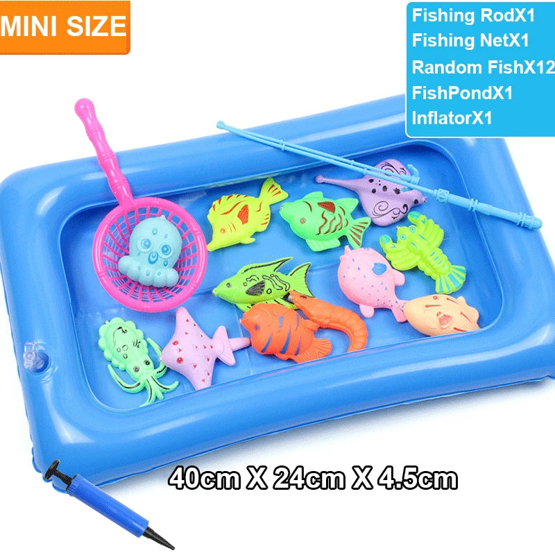 Kids Fishing Toy Set Play Water Toys for Baby