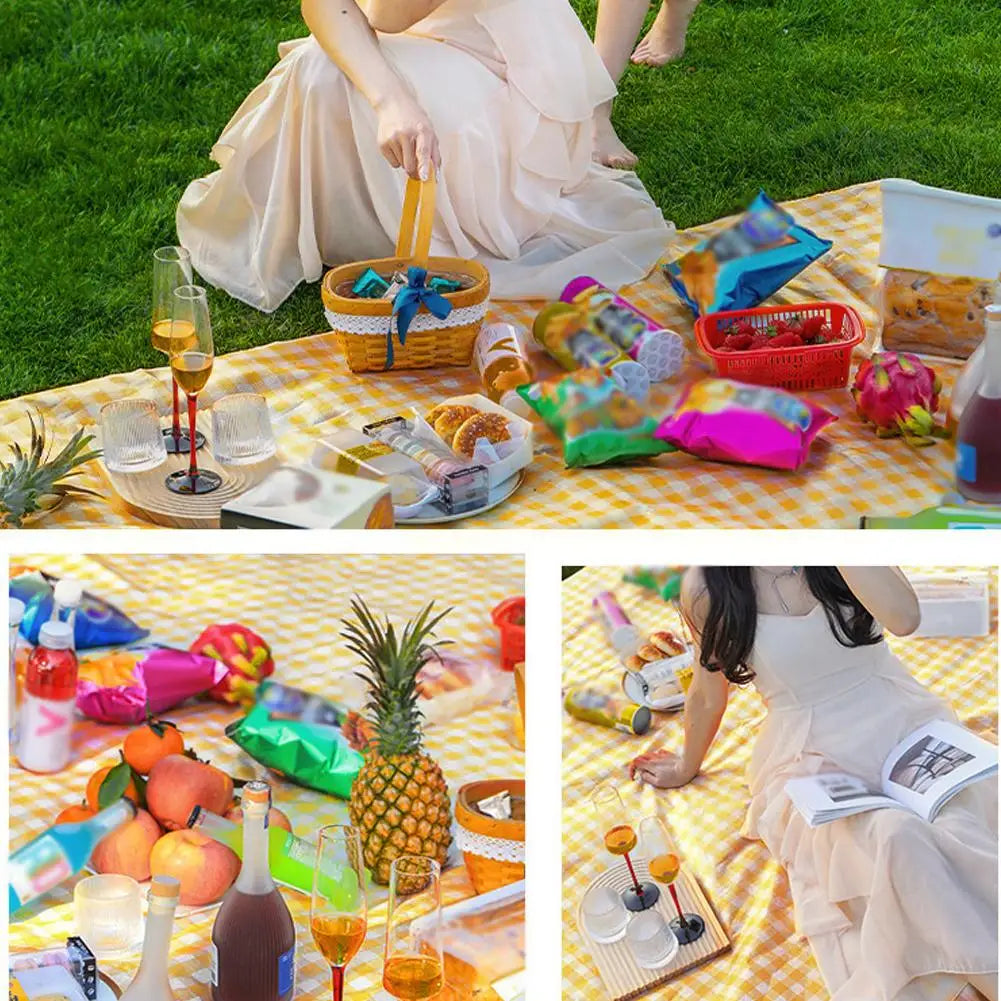 Lightweight Foldable Picnic Blanket Sand Proof Waterproof