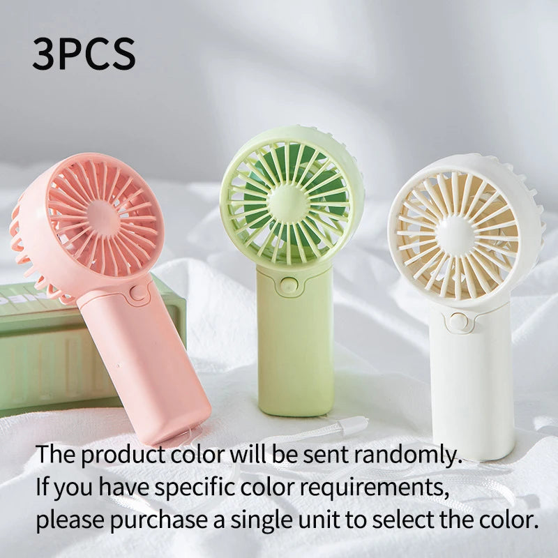 2025 Cute Mini Fan Portable Handheld