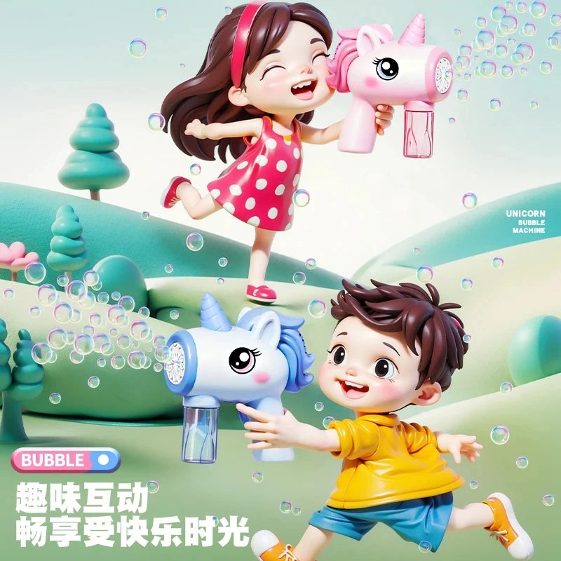 electric bubble gun,, automatic soap blower with lights,