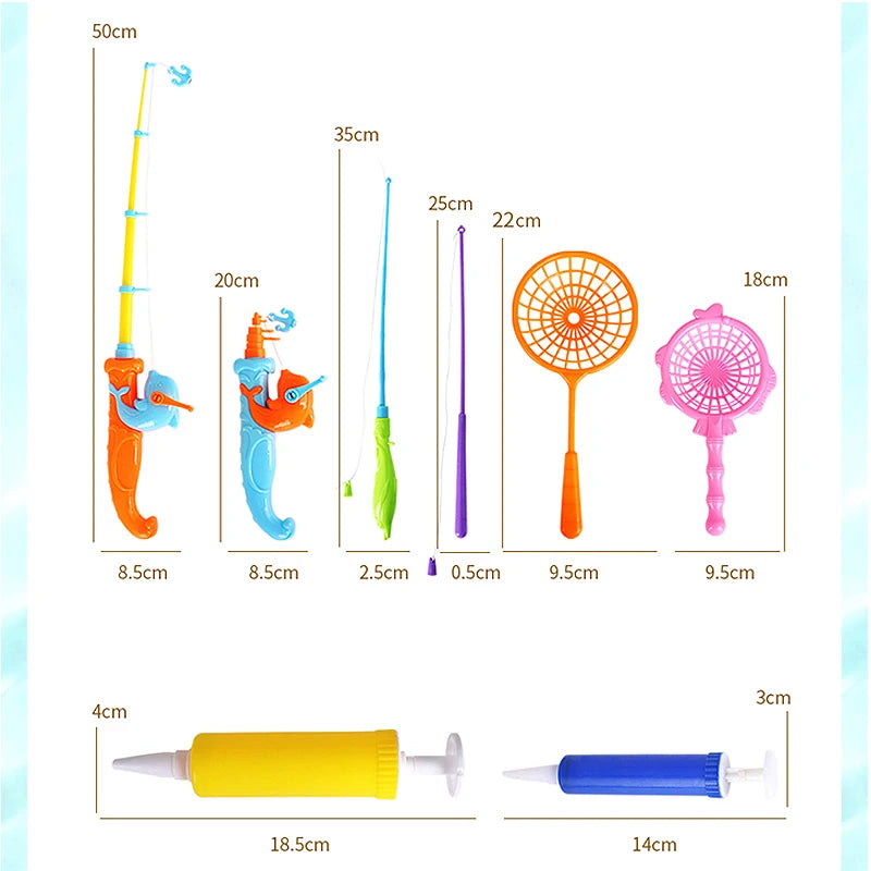 Kids Fishing Toy Set Play Water Toys for Baby
