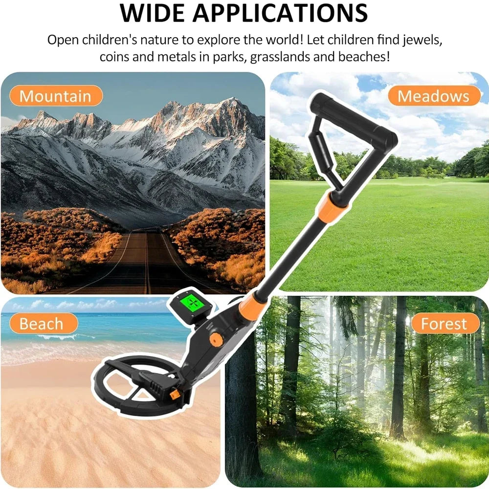 MD1008A Metal Detector Underground Professional Depth