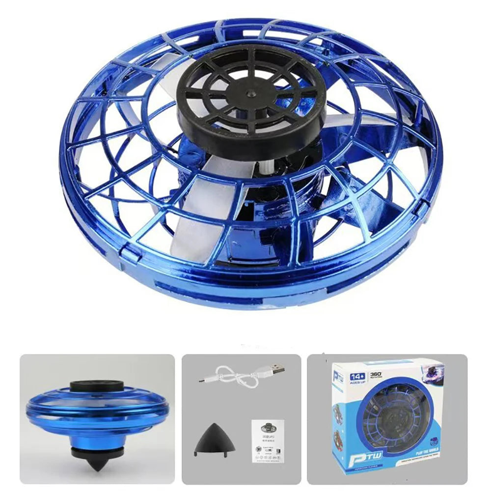 1pc Teenager Flying Spinner UFO Boomerang Mini Drone