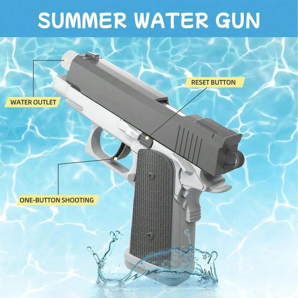 M1911 Water Pistol Toy - High-Power Squirt Gun for Kids