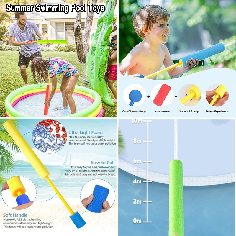Kids Foam Water Gun Swimming Pool Bath Toys