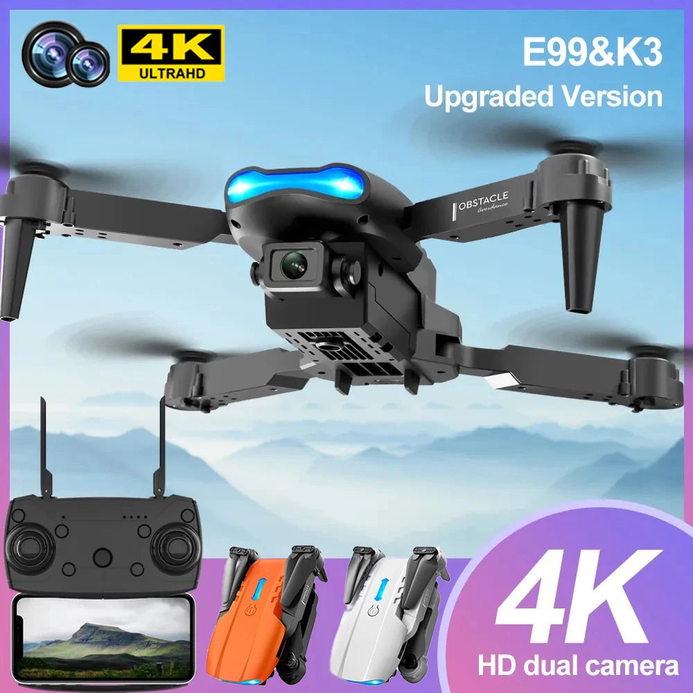 E99 K3 Pro 4k Drone HD Wide Angle Camera High