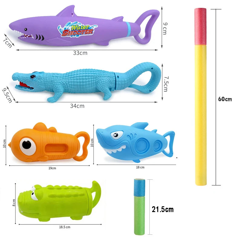 Kids Foam Water Gun Swimming Pool Bath Toys