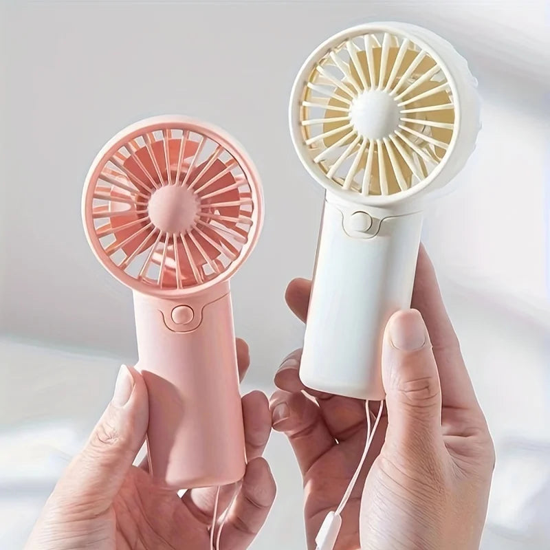 2025 Cute Mini Fan Portable Handheld