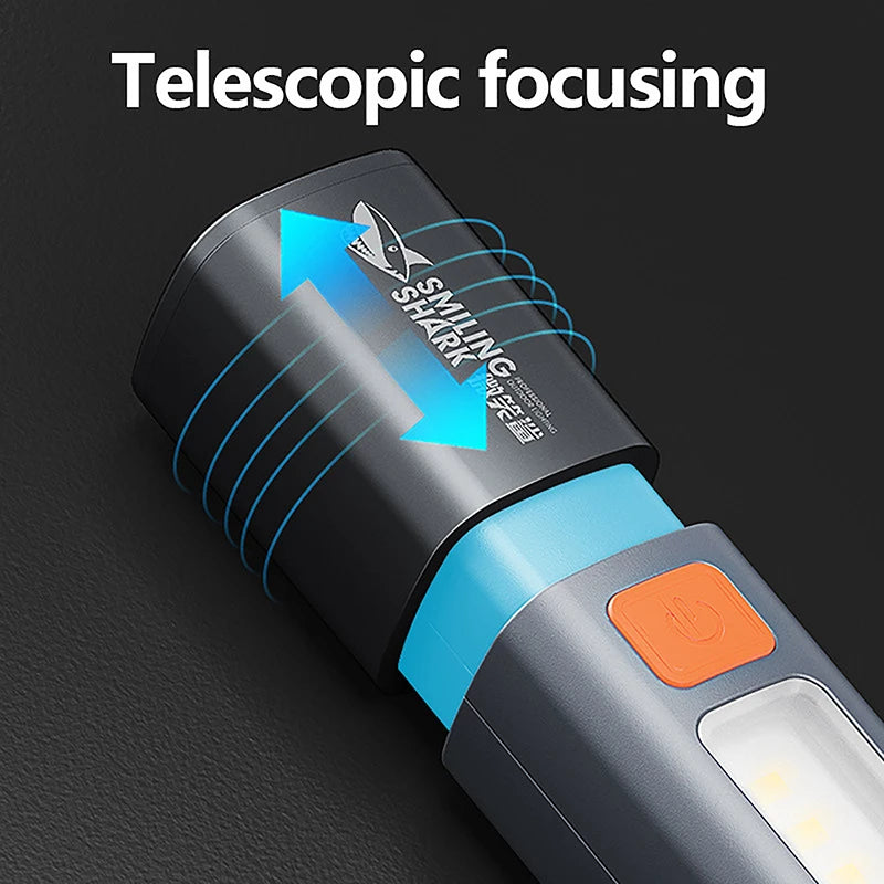 Camping Must-Have - Rechargeable LED Flashlight