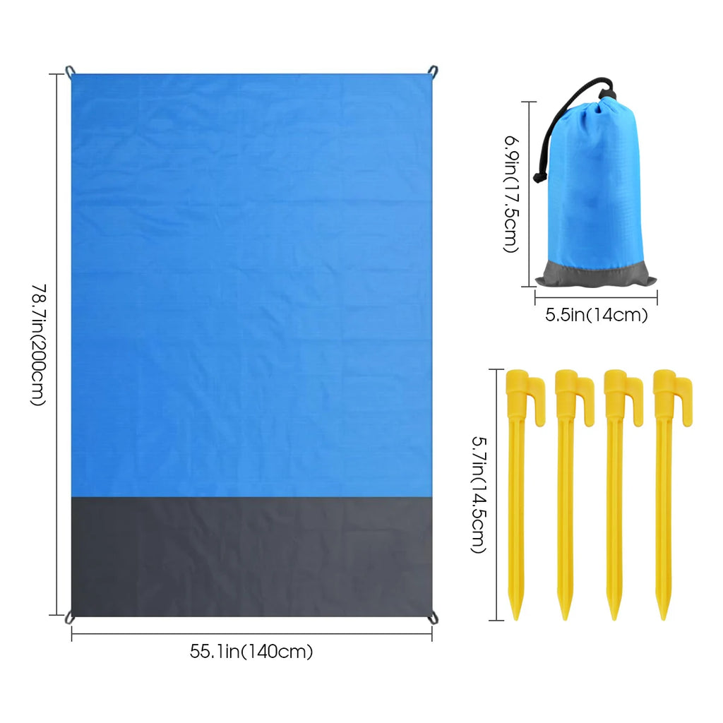 140*200CM Waterproof Folding Camping Mat Ultralight