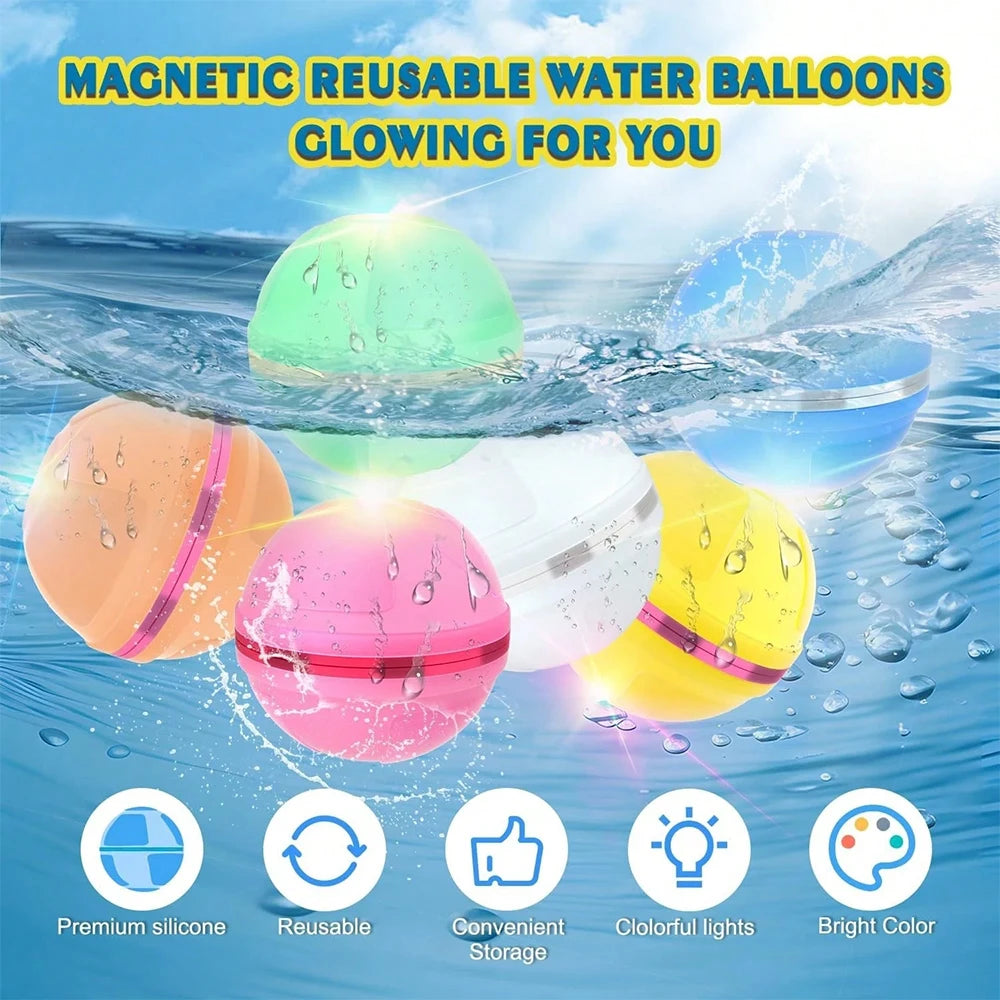 1-12 Pack Reusable Water Balls