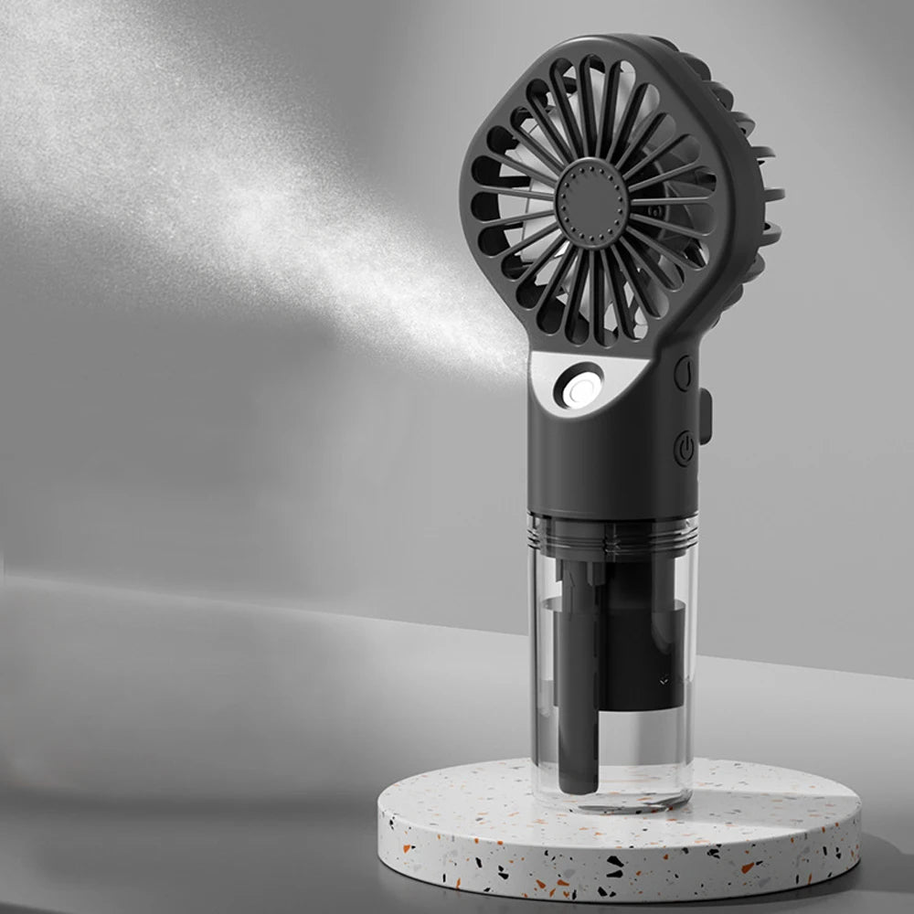 Mini Handheld Mist Fan Portable USB