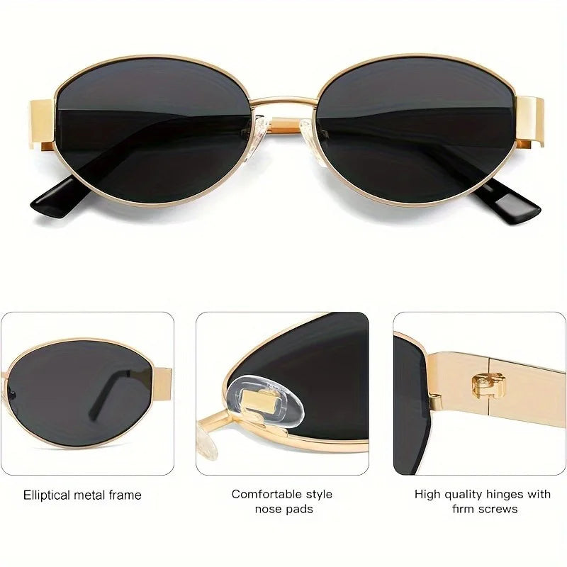 Trendy Oval Sunglasses for Women