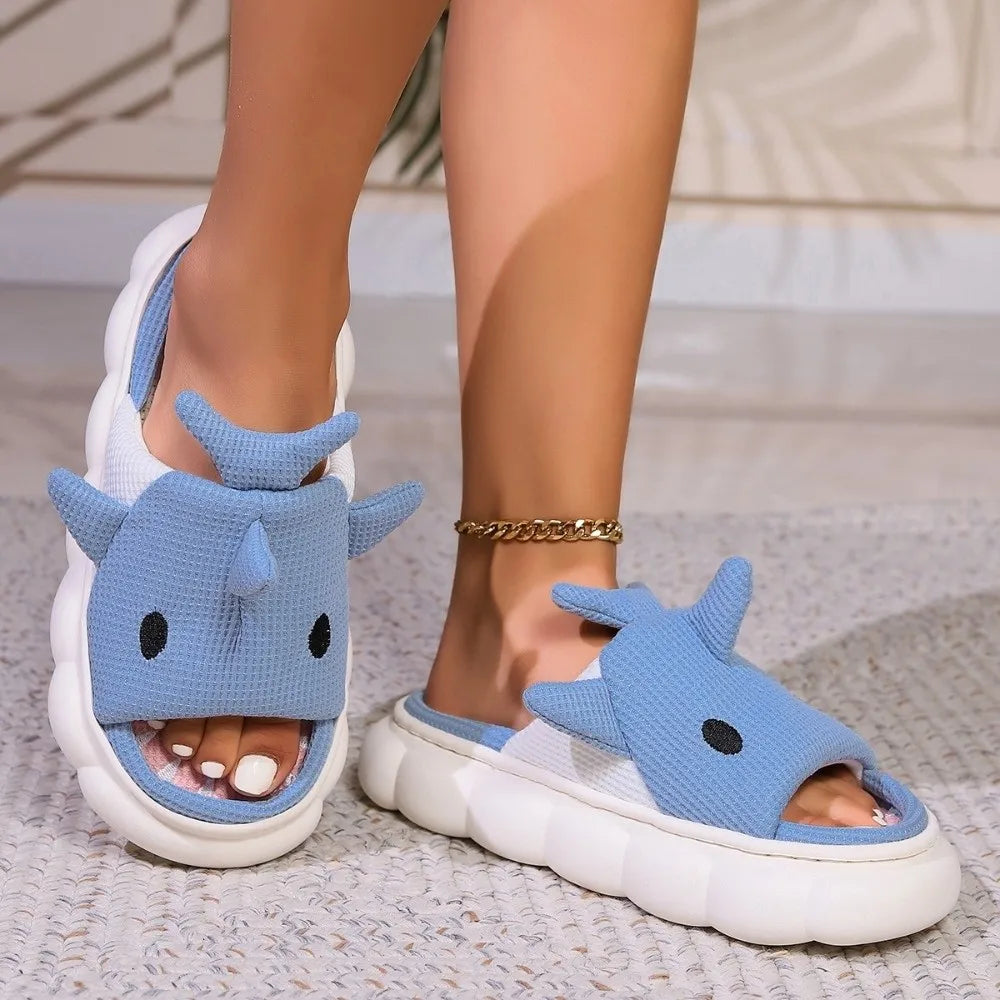 Sharks Slipper Shark Plush Slippers