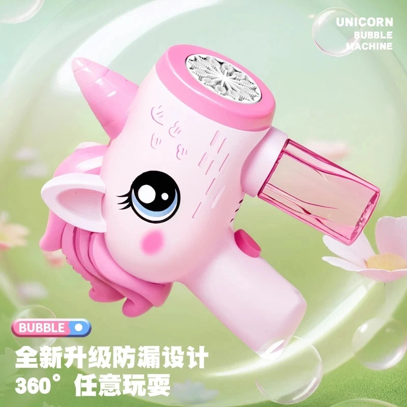 electric bubble gun,, automatic soap blower with lights,