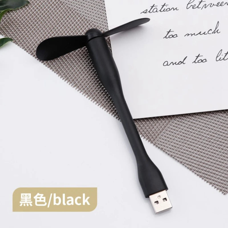 Mini USB Fan Flexible Bendable Fan