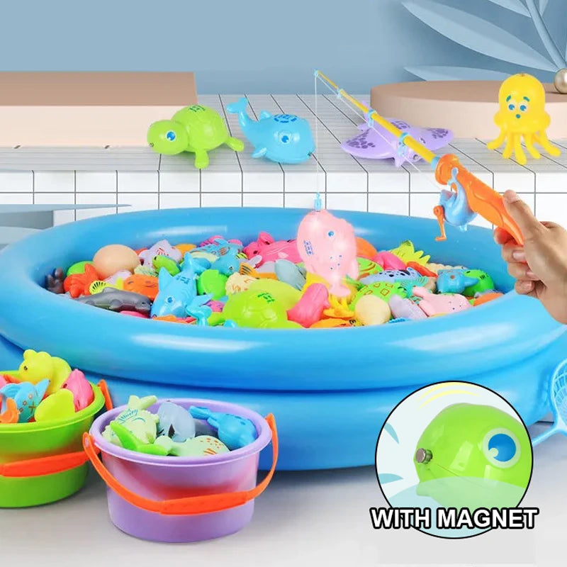Kids Fishing Toy Set Play Water Toys for Baby