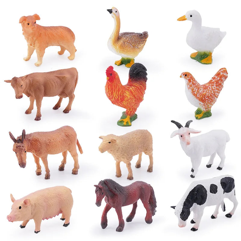 Animal Figurines Simulation Model Mini Shark