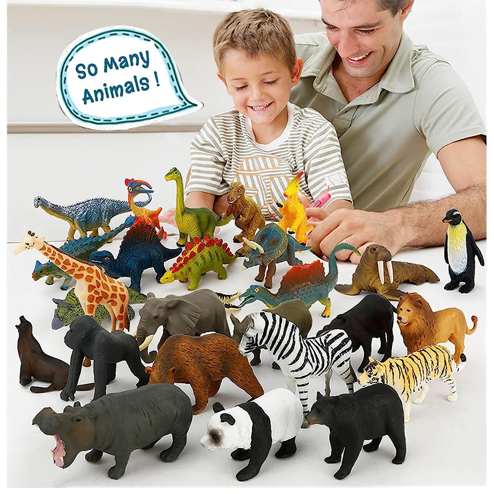 Animal Figurines Simulation Model Mini Shark