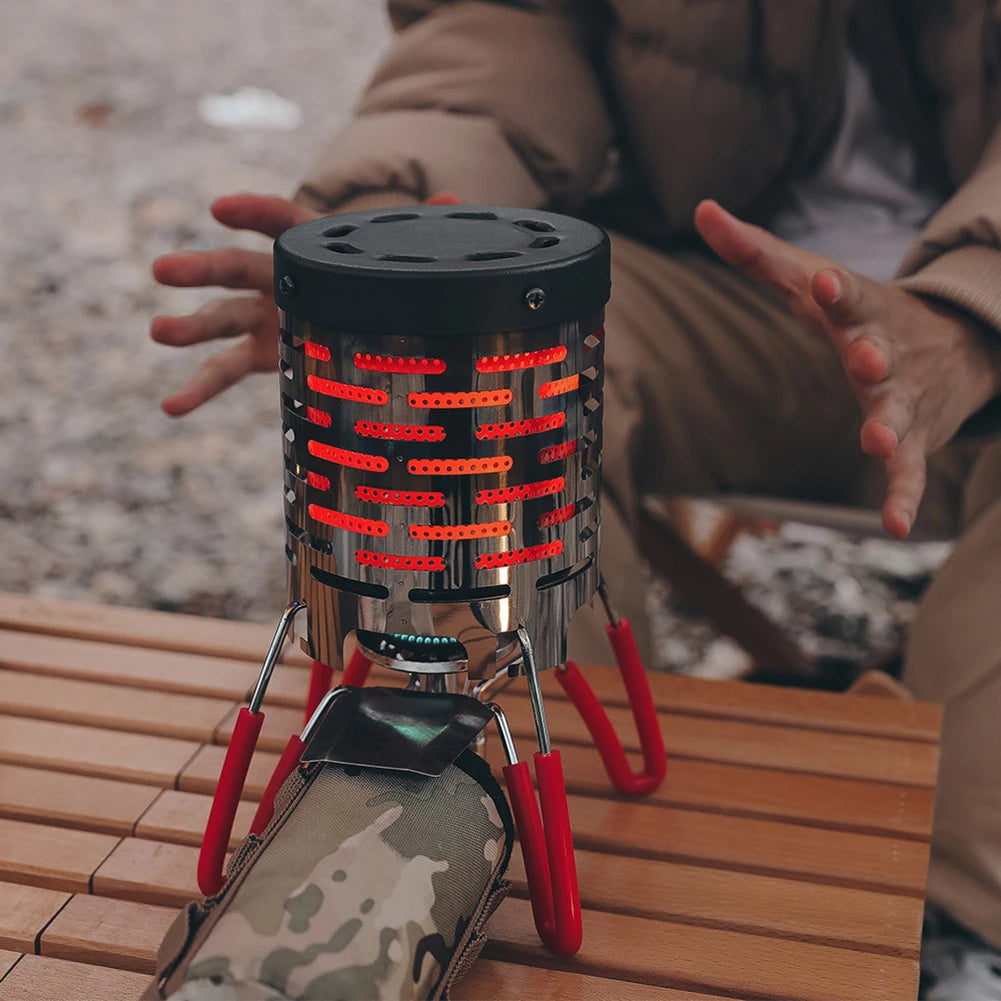 Camping Heating Cover Folding Outdoor Heaters Cover For Backpacking