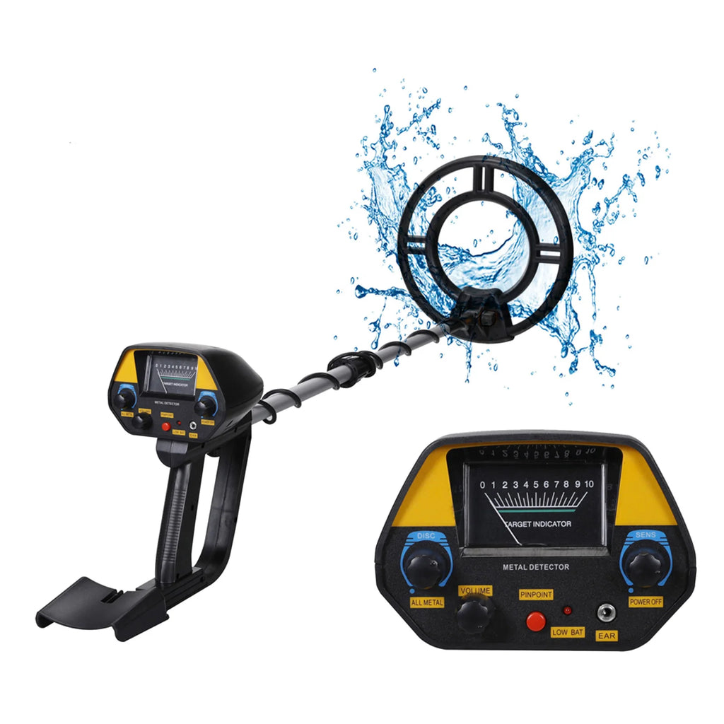 Metal Detector High Sensitivity Adjustable Waterproof Underground