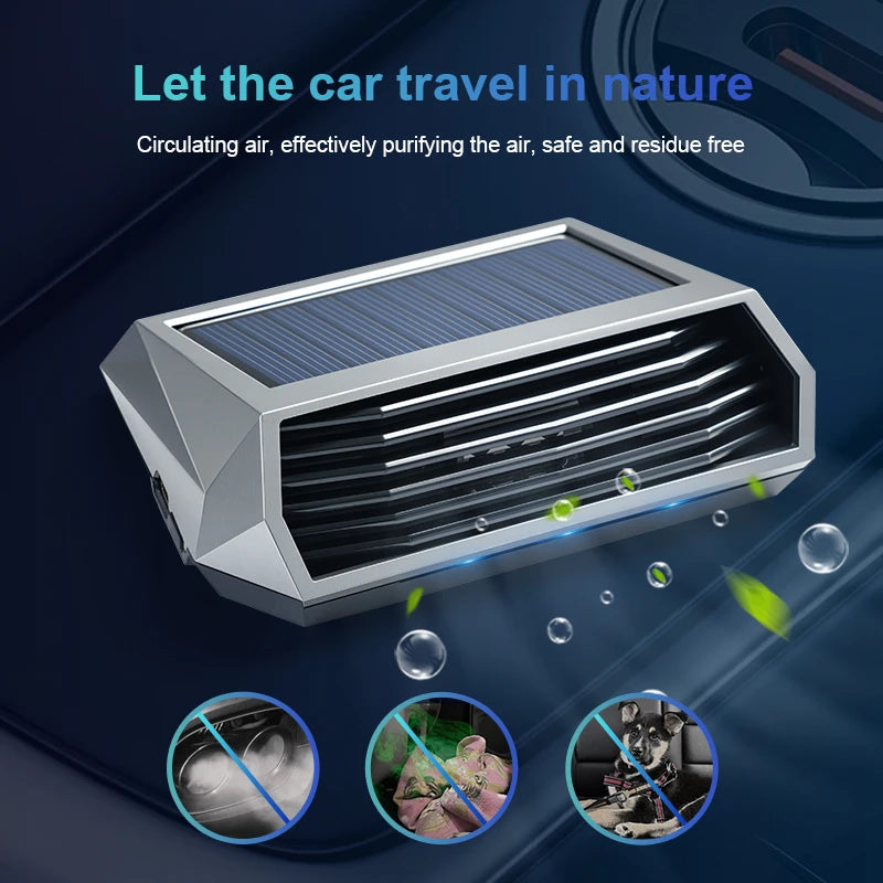 1pc, Solar purifier, automatic operation, air purifier