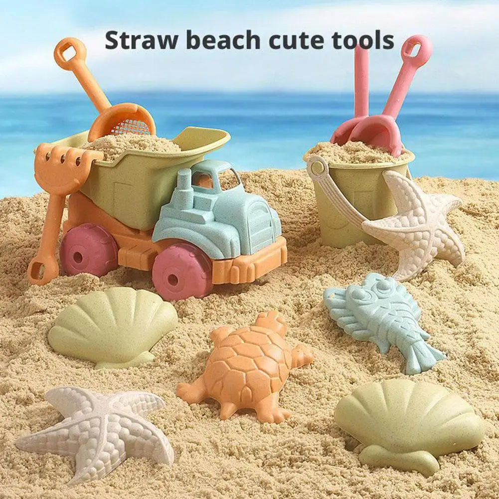 5/7/14/15Pcs Beach Toys Set Sand Toys for Kids Sandbox