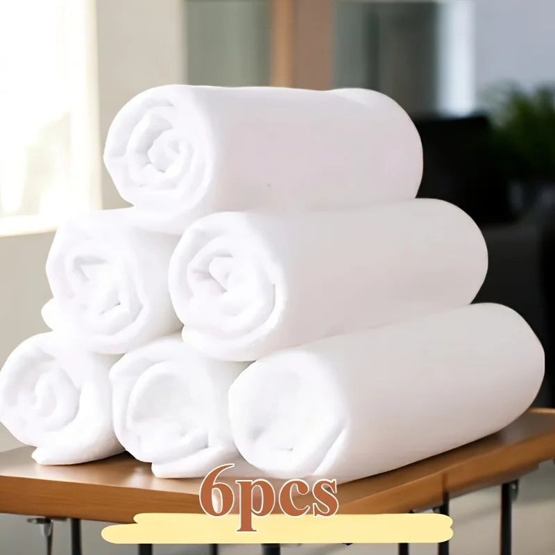 6pcs/set Ultra-soft bath towels,