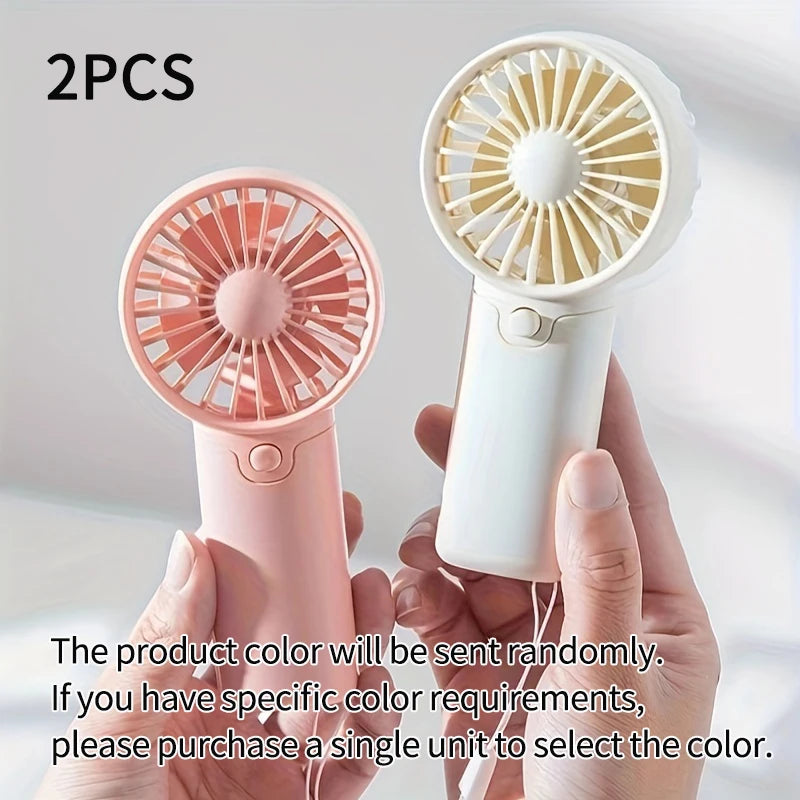 2025 Cute Mini Fan Portable Handheld