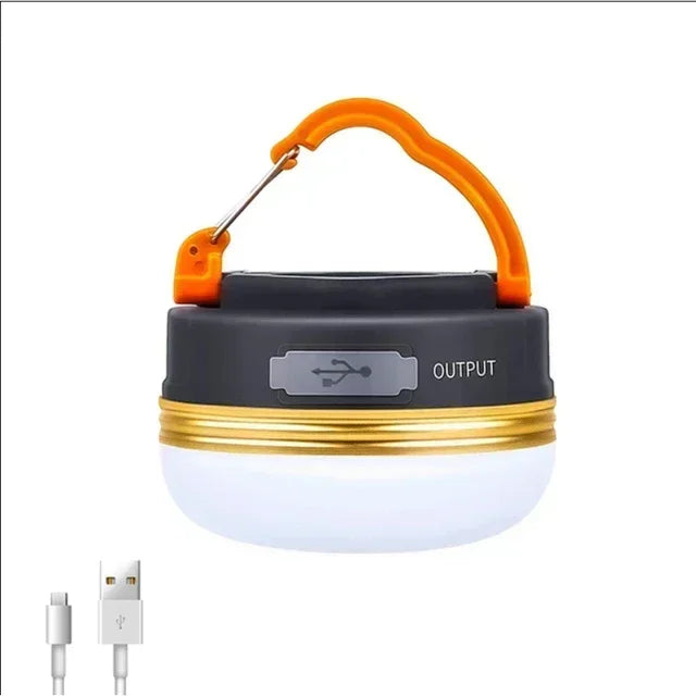 Rechargeable LED Camping Lantern With folding LED