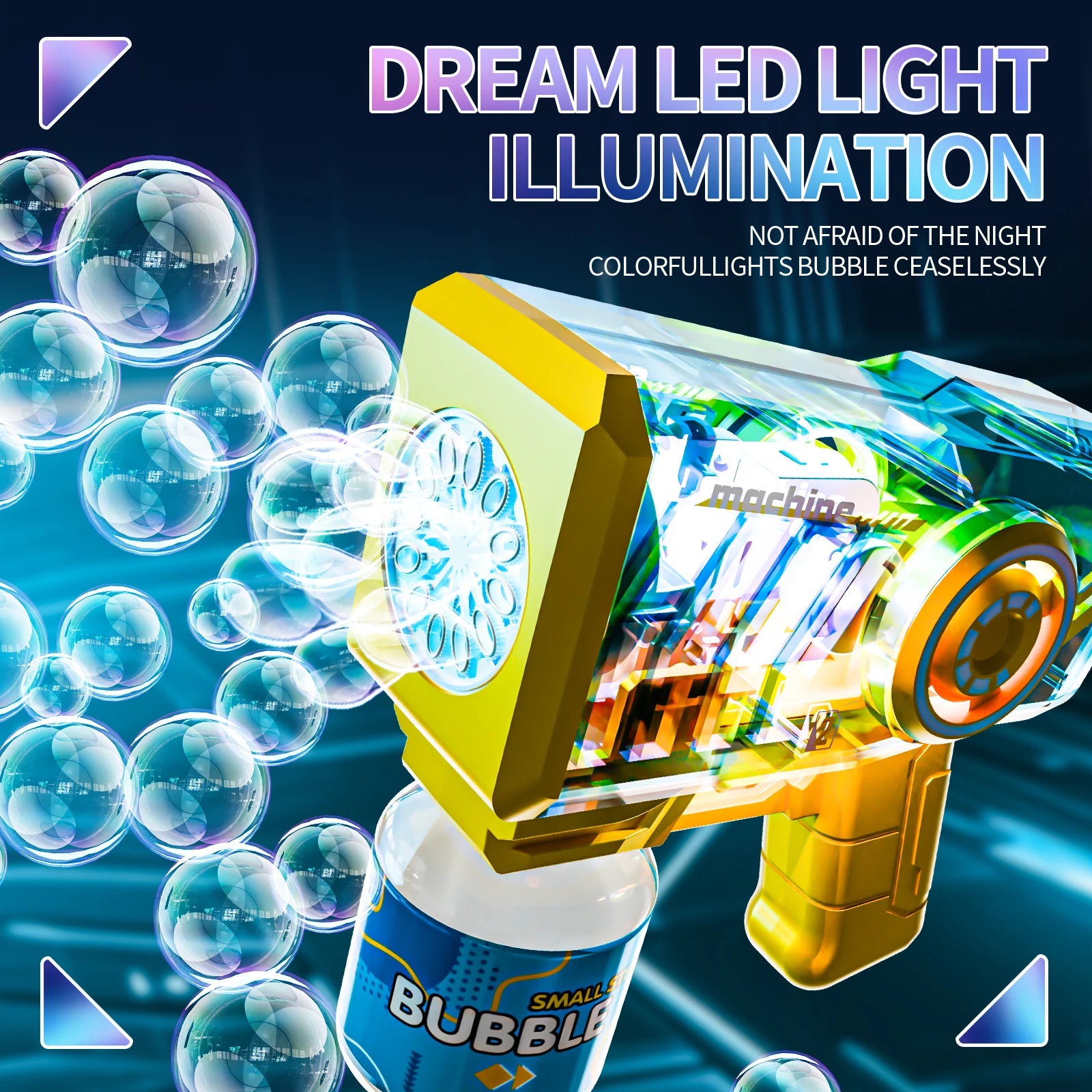 Hight Output 7000+ Bubbles Automatic Bubble Blower